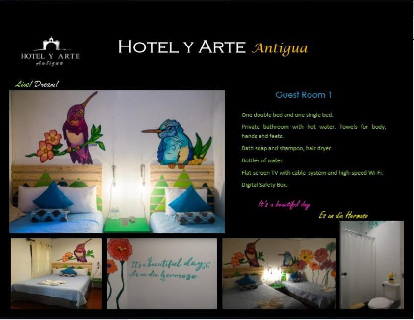 Hotel y Arte Norte Antigua Exterior foto