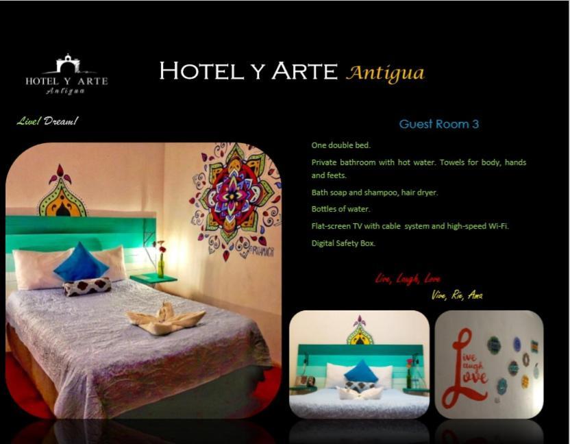Hotel y Arte Norte Antigua Exterior foto